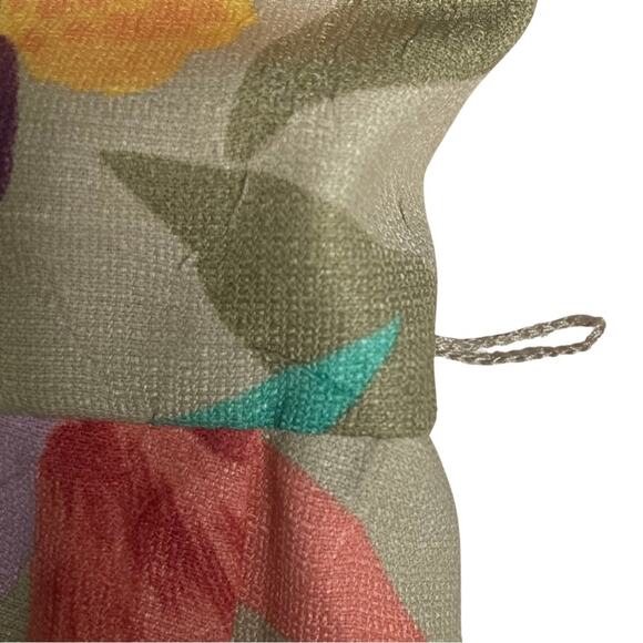 Coldwater Creek sleeveless floral dress knee length button front size 8P - Picture 5 of 5